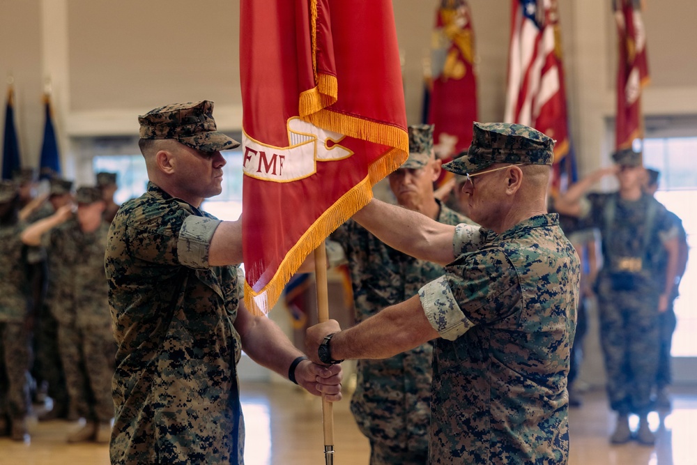 6th Marine Regiment Change of Command Ceremony