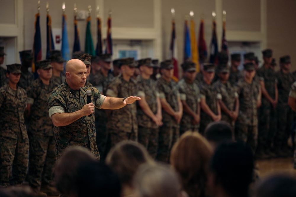 6th Marine Regiment Change of Command Ceremony