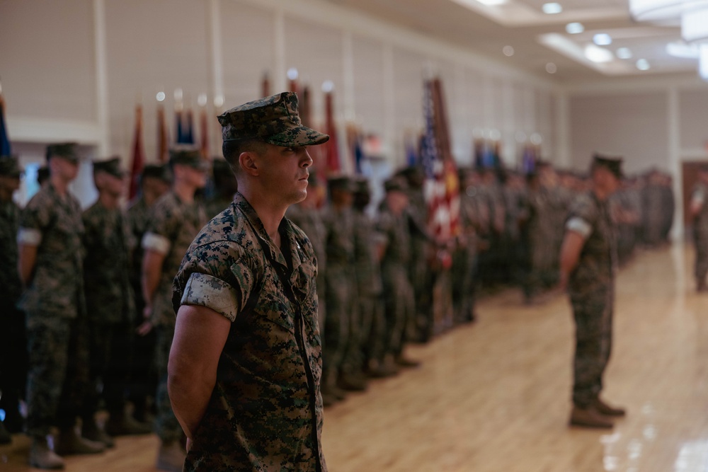 6th Marine Regiment Change of Command Ceremony