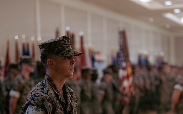 6th Marine Regiment Change of Command Ceremony