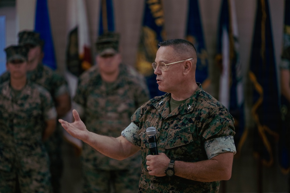 6th Marine Regiment Change of Command Ceremony