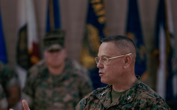 6th Marine Regiment Change of Command Ceremony