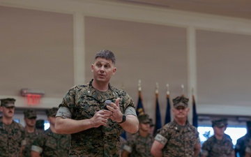 6th Marine Regiment Change of Command Ceremony