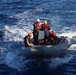 USS Carl M. Levin conducts small boat operations during RIMPAC 26