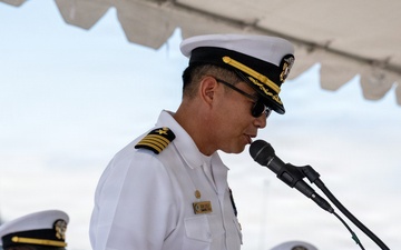 USS Jackson Changes Command