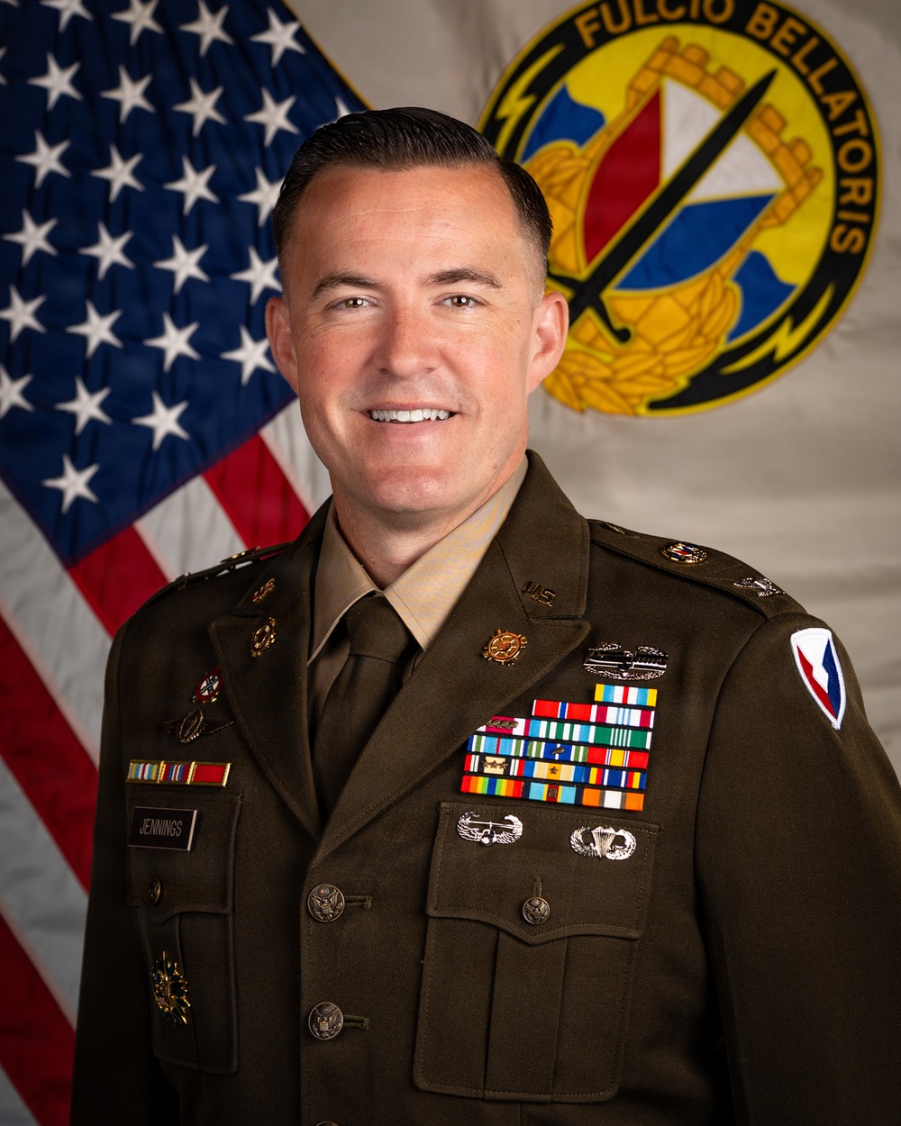 Colonel Harley P. Jennings, Commander, 405TH Army Field Support Brigade