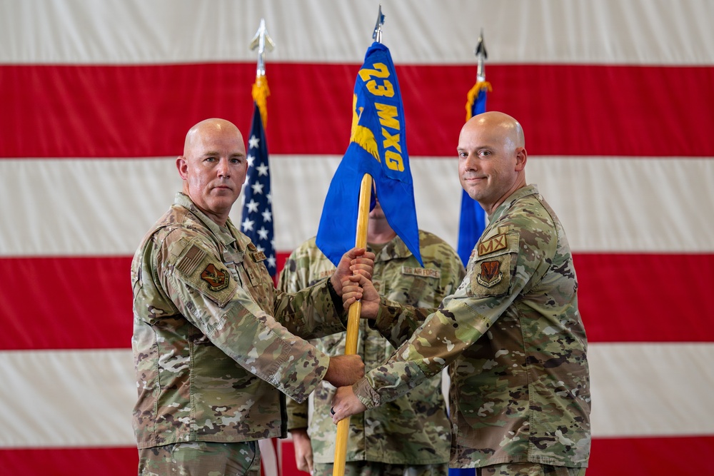 23d Aircraft Maintenance Squadron Reactivation Ceremony