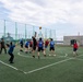 USCGC Midgett (WMSL 757) participates in a sports event with Korea Coast Guard on Jeju Island, South Korea