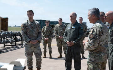 AFGSC Command Team visits European theater
