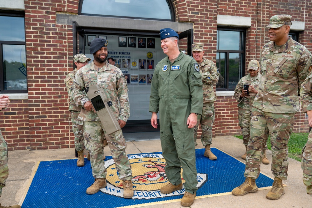 New AFDW commander visits JBAB’s mission set