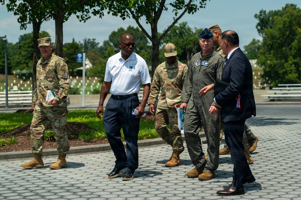 New AFDW commander visits JBAB’s mission set