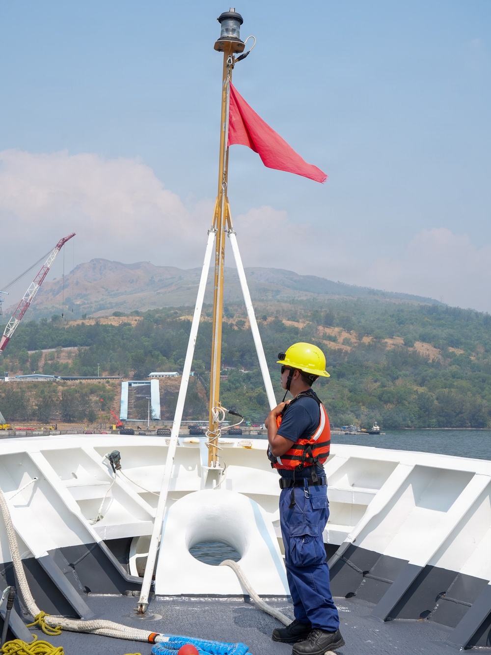 USCGC Midgett moors in the Philippines in preparation of Balikatan 2026