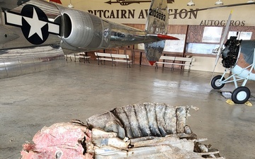 Wisconsin National Guard assists in bringing Richard Bong's P-38 ‘Marge’ home from Papua New Guinea