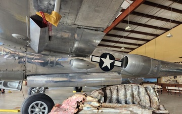 Wisconsin National Guard assists in bringing Richard Bong's P-38 ‘Marge’ home from Papua New Guinea