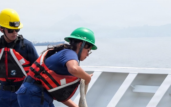 USCGC Midgett moors in the Philippines in preparation of Balikatan 2026