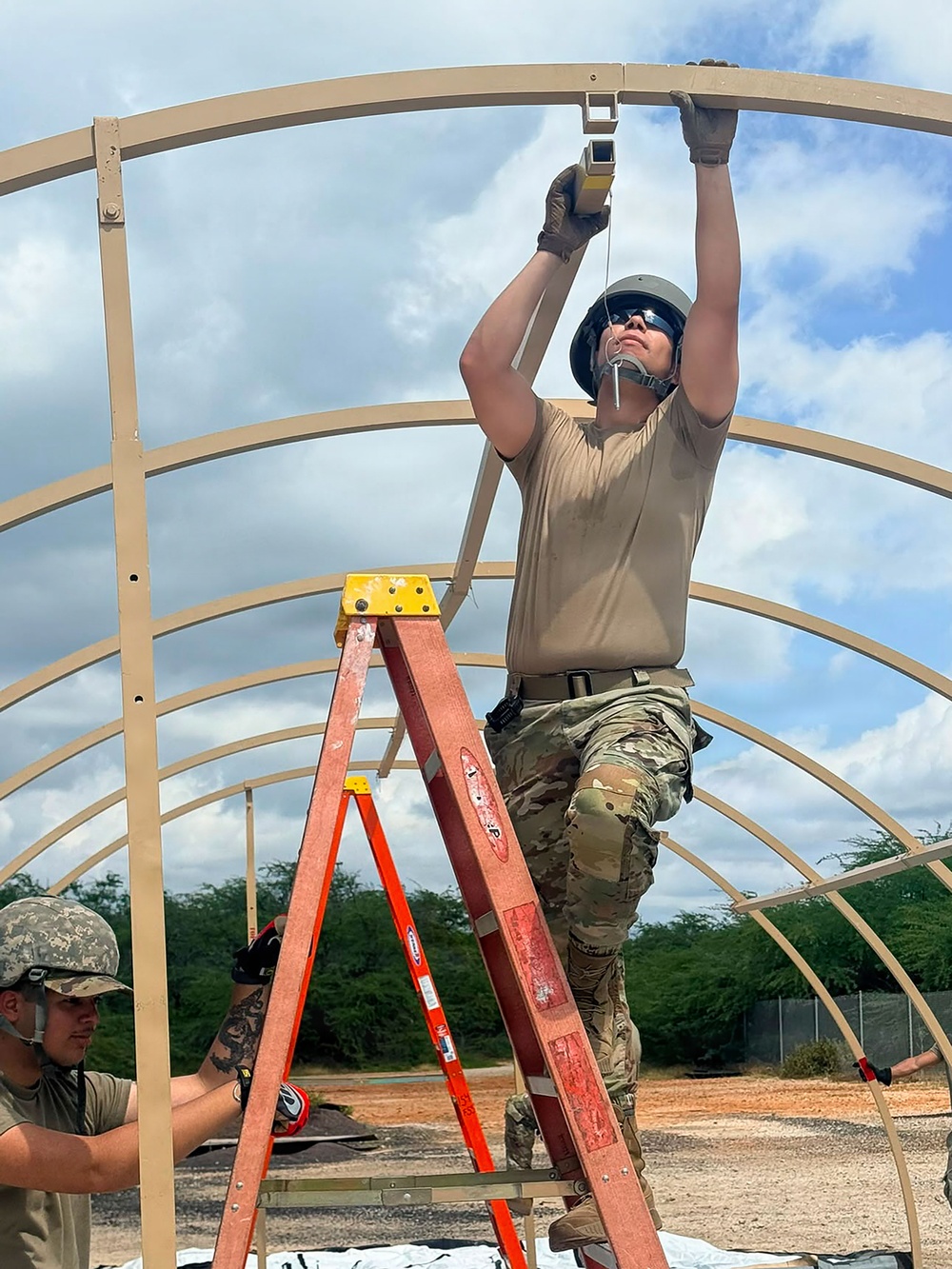 156th FSS Home Station Readiness Training