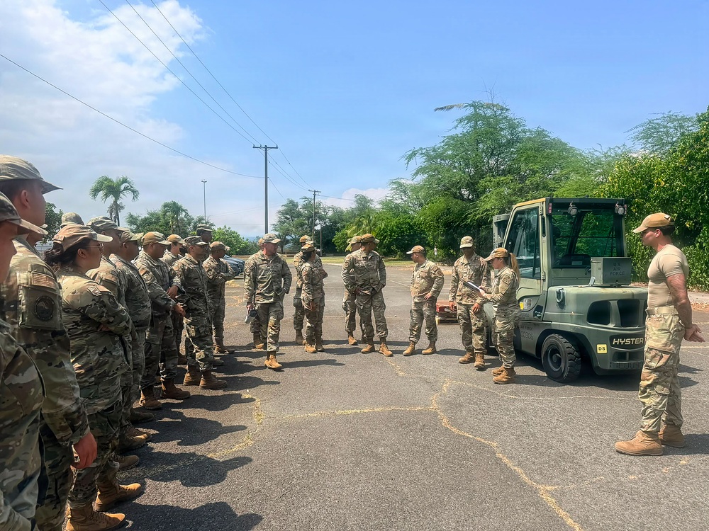 156th FSS Home Station Readiness Training