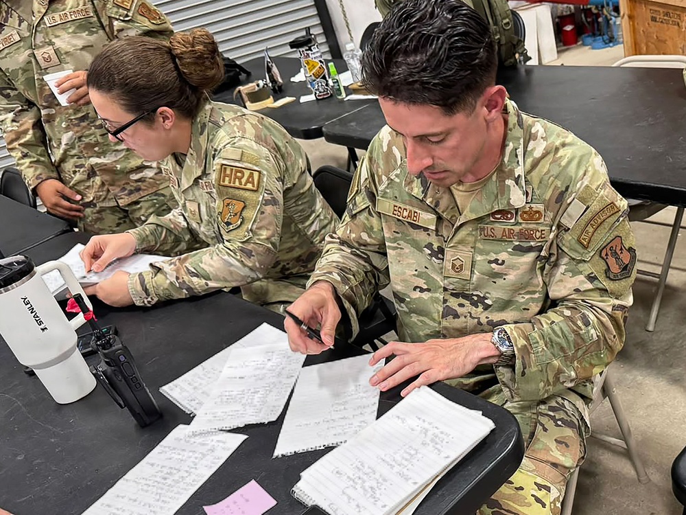 156th FSS Home Station Readiness Training