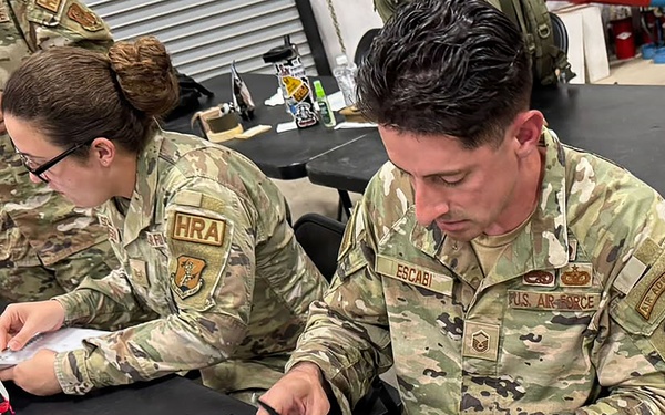 156th FSS Home Station Readiness Training