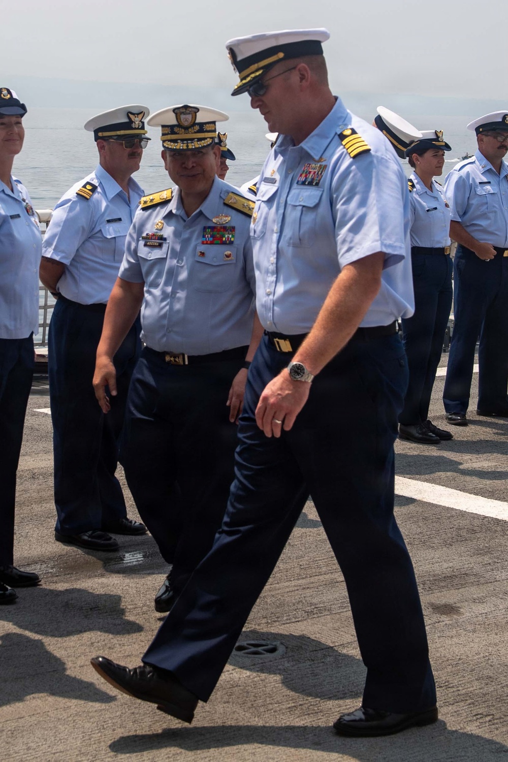 USCGC Midgett (WMSL 757) hosts Philippine Coast Guard
