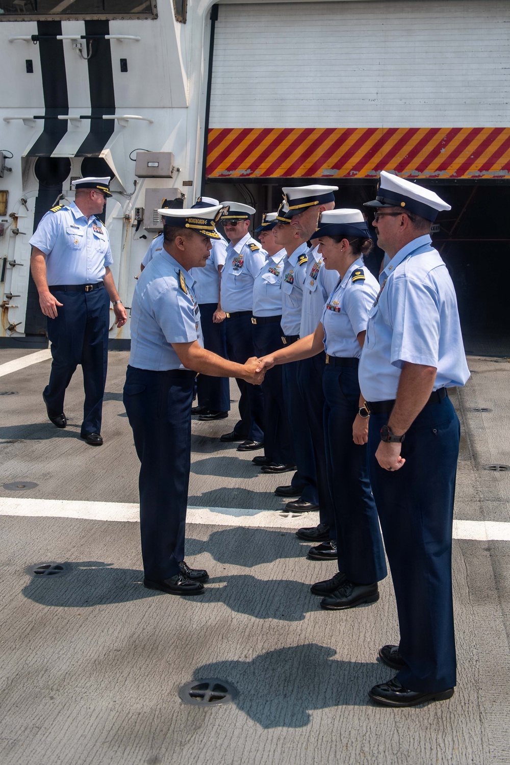USCGC Midgett (WMSL 757) hosts Philippine Coast Guard