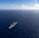 USS Theodore Roosevelt leads group sail during RIMPAC 2026