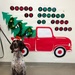 Military Working Dogs from Tinker Air Force Base and two Transportation Security Administration dress as "Santa Paws"
