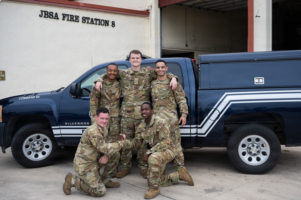 Duty Calls on I-10: JBSA Firefighters Rescue Driver in Rollover Crash
