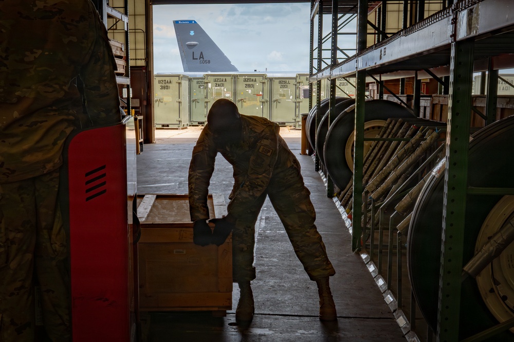 2nd LRS parts store provides aircraft parts to keep the B-52 flying