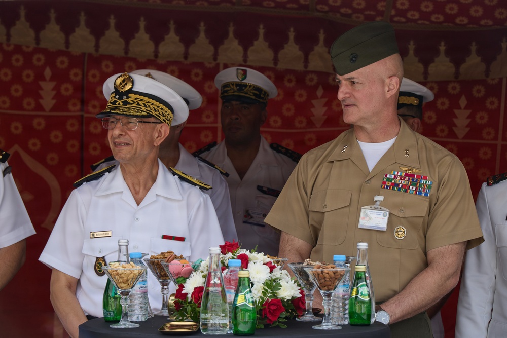 Maritime leaders observe Royal Moroccan Navy capabilities demonstration in Tangier