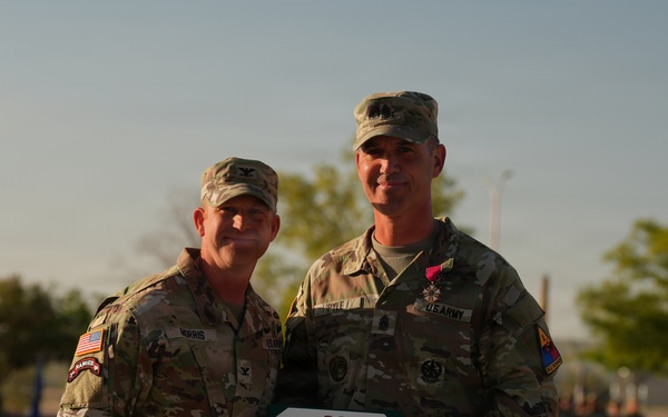 Bulldog Brigade change of responsibility ceremony