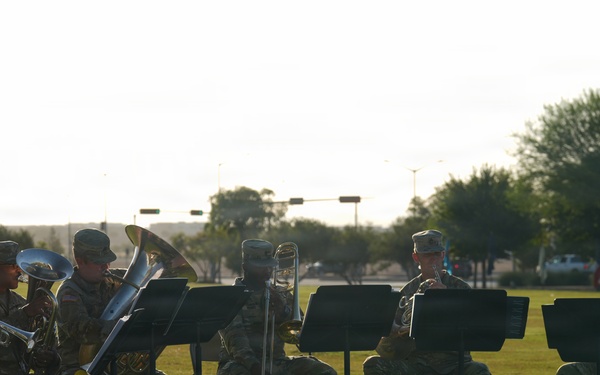Bulldog Brigade change of responsibility ceremony