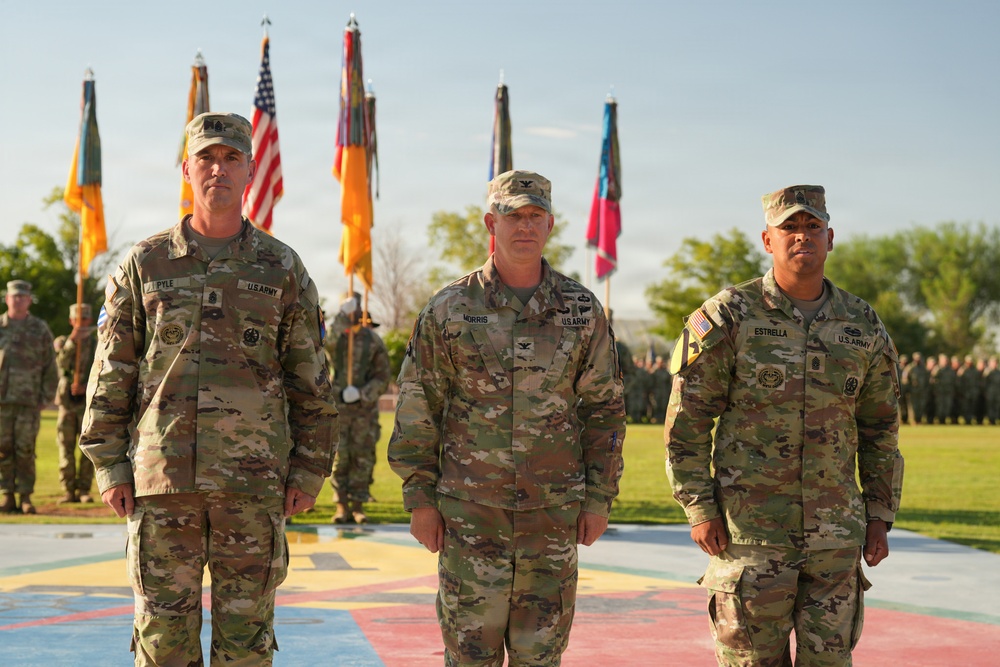 Bulldog Brigade change of responsibility ceremony