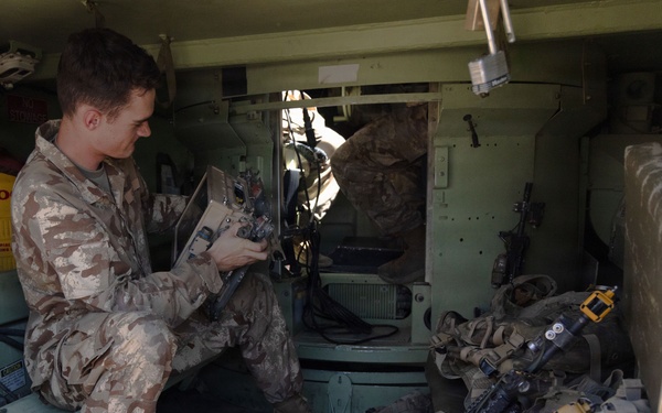 U.S. Soldiers prepare for PC-C6