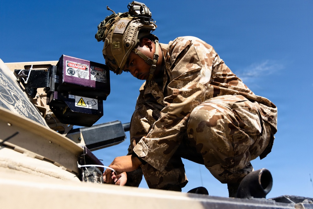 U.S. Soldiers prepare for PC-C6