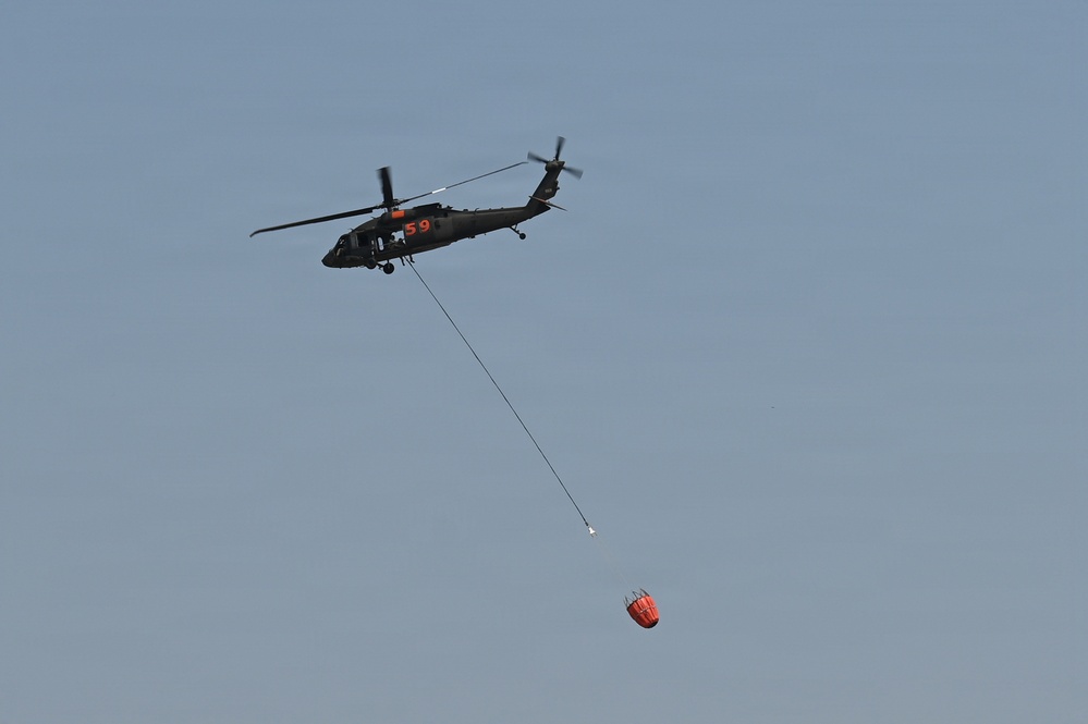 WA National Guard Provides Aviation Support for Modrite Wildfire Response