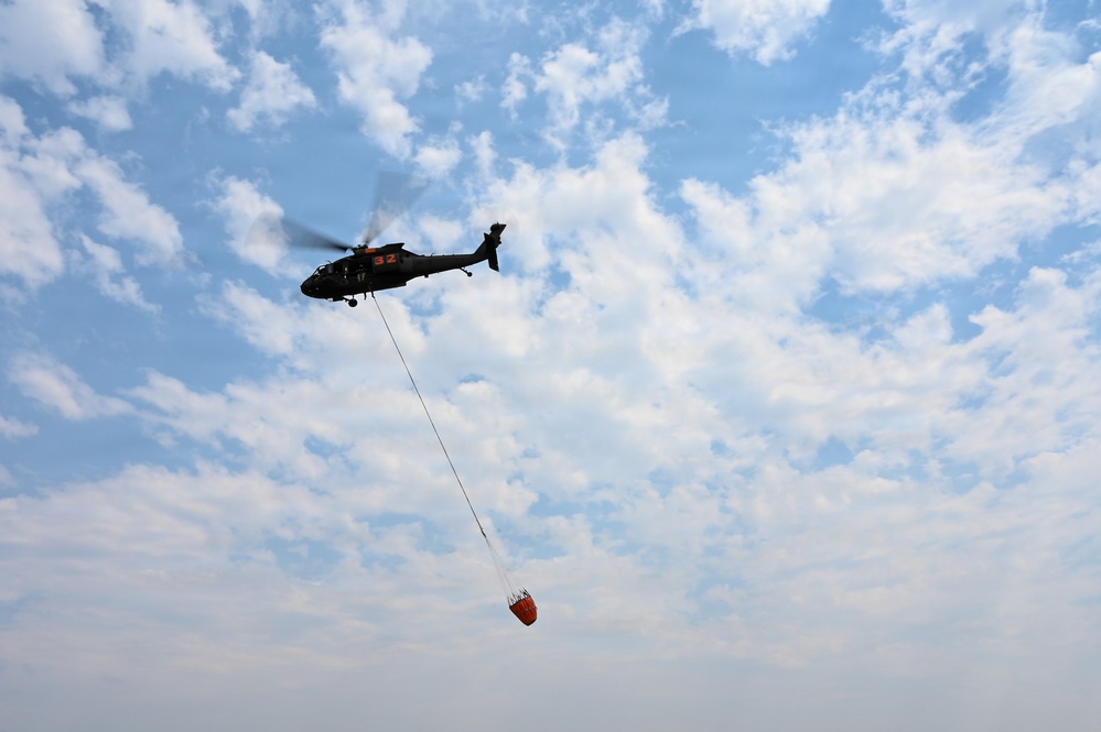 WA National Guard Provides Aviation Support for Modrite Wildfire Response