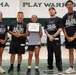 94th Army Air and Missile Defense Command Soldiers lend a hand during the Youth Impact program finale