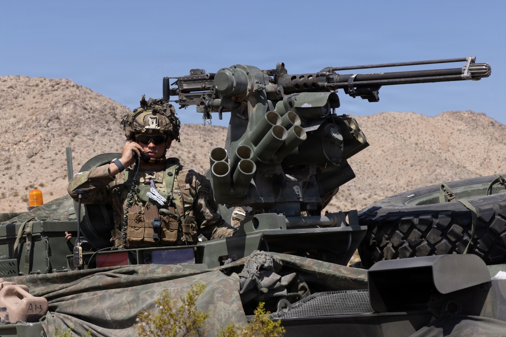U.S. Army Soldier tests L-Band Tactical Satellite during PC-C6