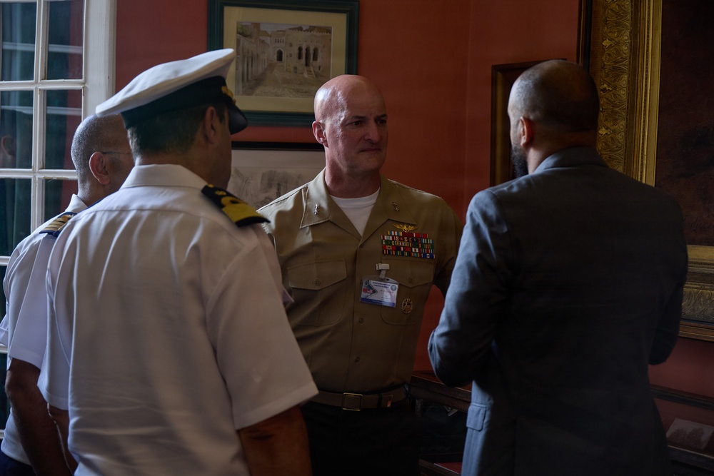 MARFOREUR/AF Commander visits the Tangier American Legation