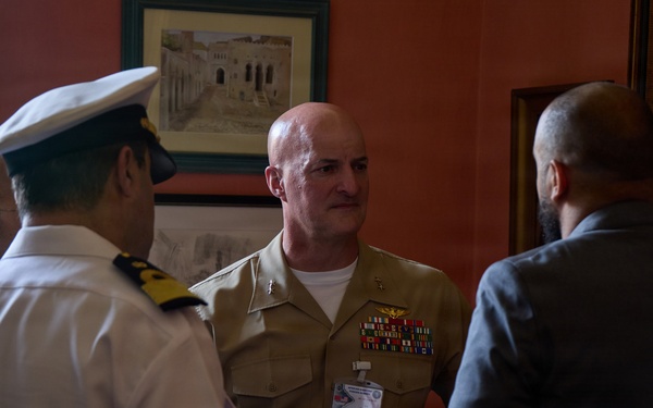 MARFOREUR/AF Commander visits the Tangier American Legation