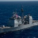 Partner nations participate in group sail lead by the USS Theodore Roosevelt during RIMPAC 26