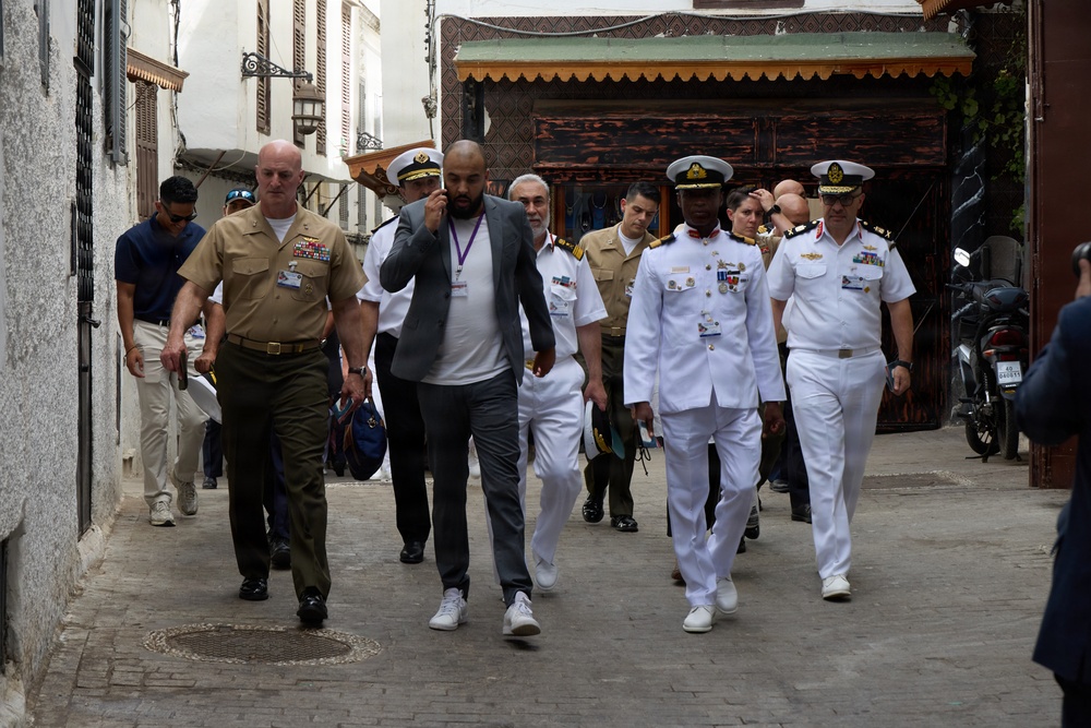 Maritime leaders visit Tangier during AMFS 2026