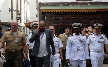 Maritime leaders visit Tangier during AMFS 2026