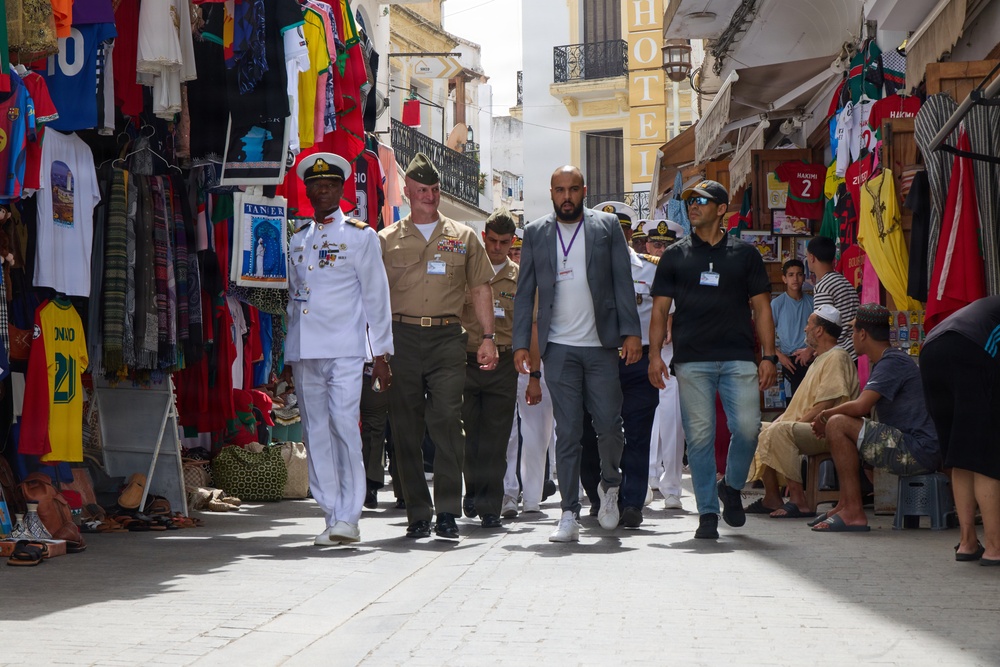 Maritime leaders visit Tangier during AMFS 2026