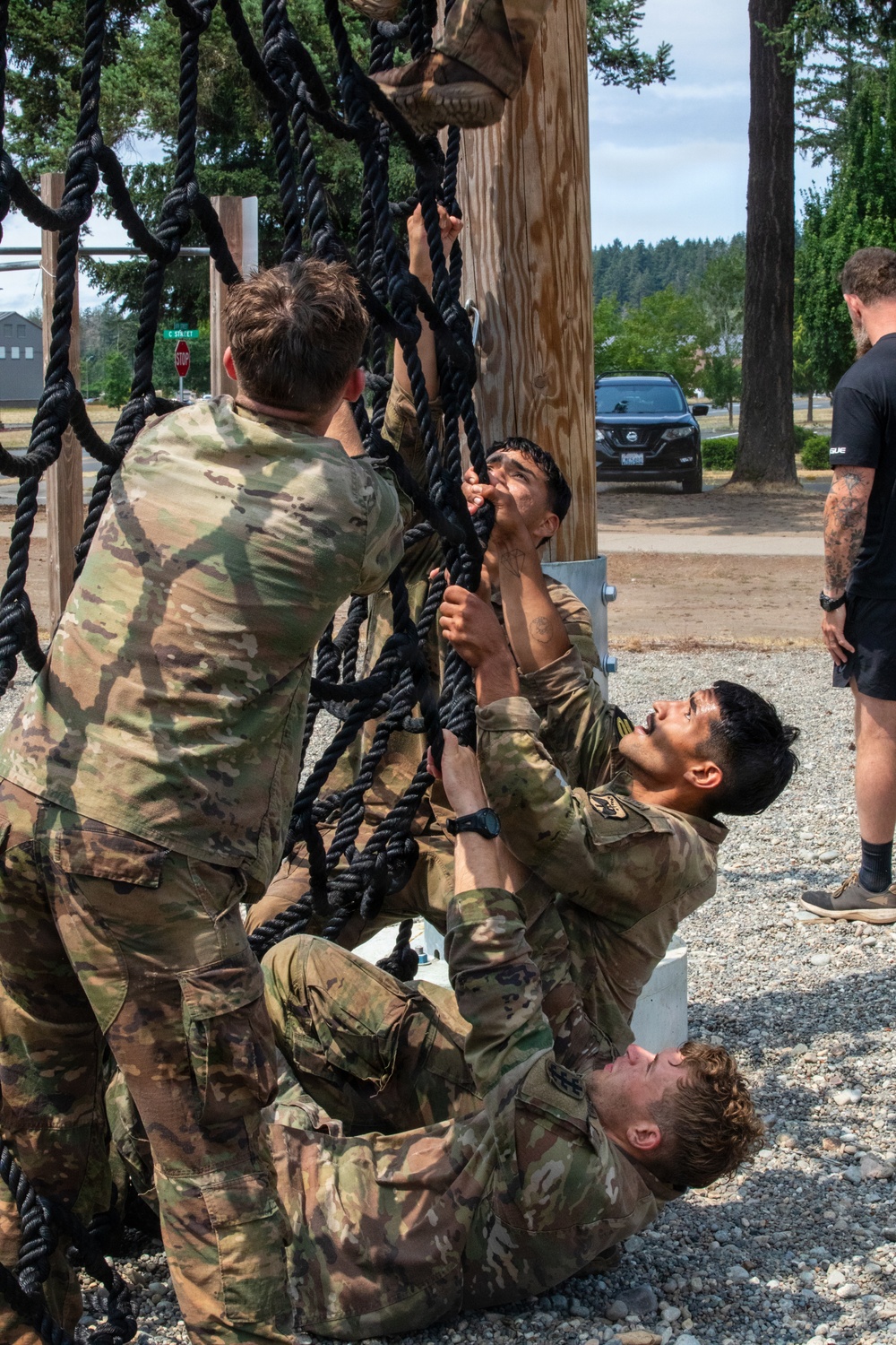 USARPAC Best Squad Competition 2026: Rope Course