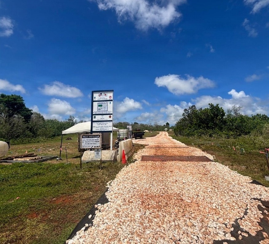 Entrance to field office