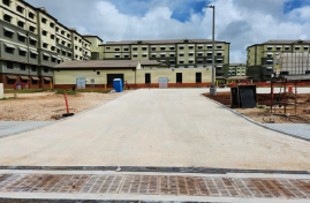 Construction progress photo