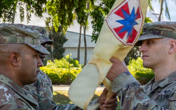 8th Special Troops Battalion, Headquarters and Headquarters Company Change of Command ceremony