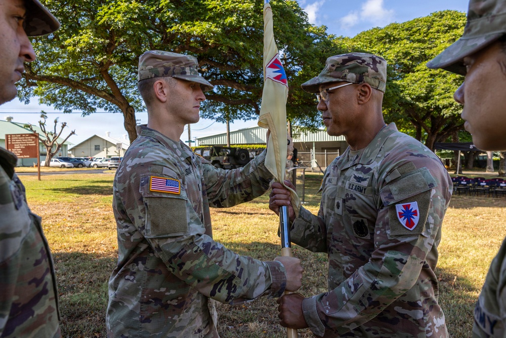 8th Special Troops Battalion, Headquarters and Headquarters Company Change of Command ceremony